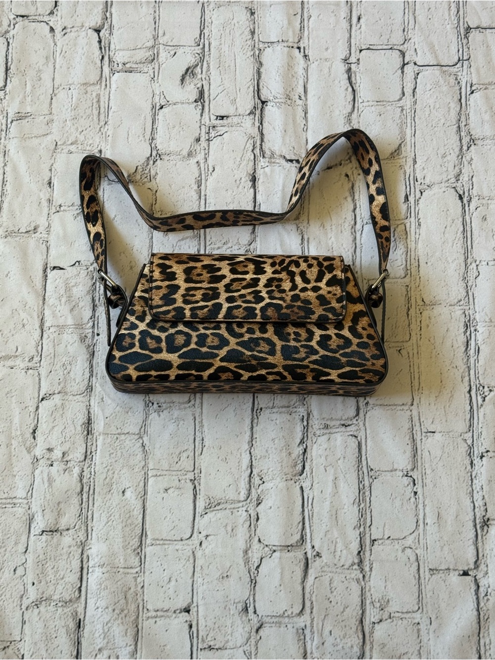 Animal print purse